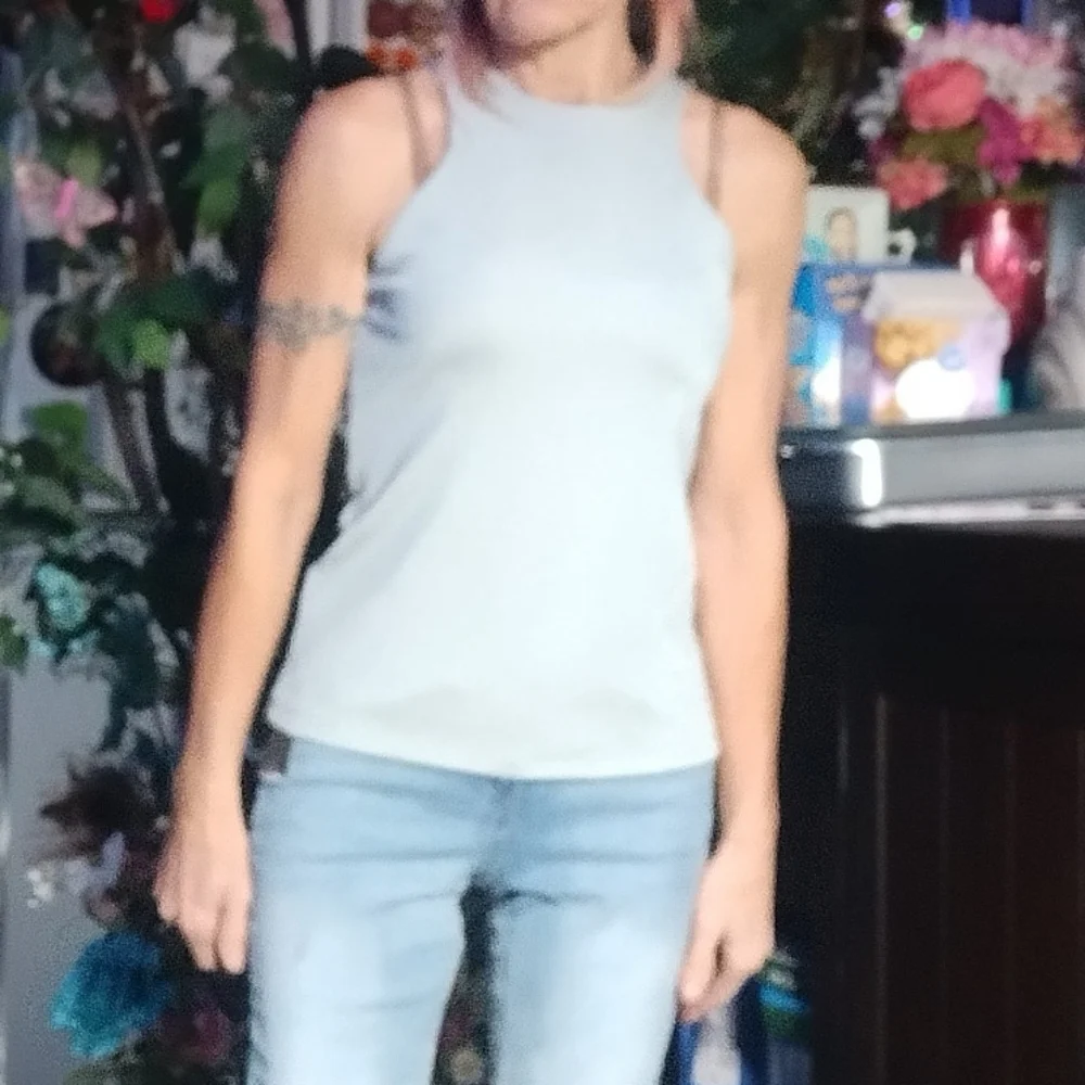 Sage Green Ribbed Tank - Picture 4 of 10